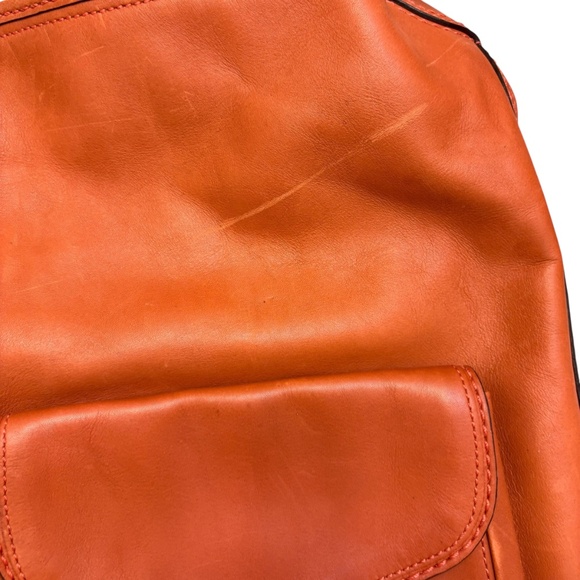 Coach vintage y2k F13356 RARE bleaker XL hobo bag orange rust burnt sienna - Picture 14 of 16